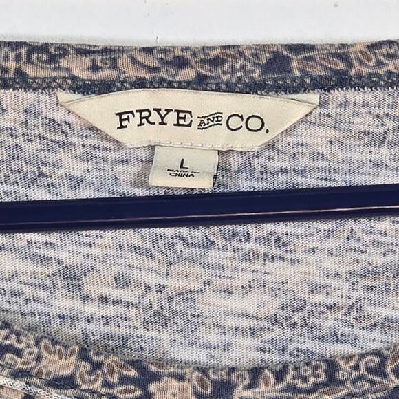 Frye And Co. Floral Women's Pullover Top. Size Large . - Picture 4 of 10